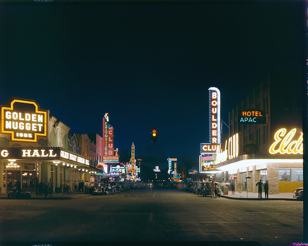 vintagelasvegas:  Las Vegas c.1947 by G.I. Pitchford