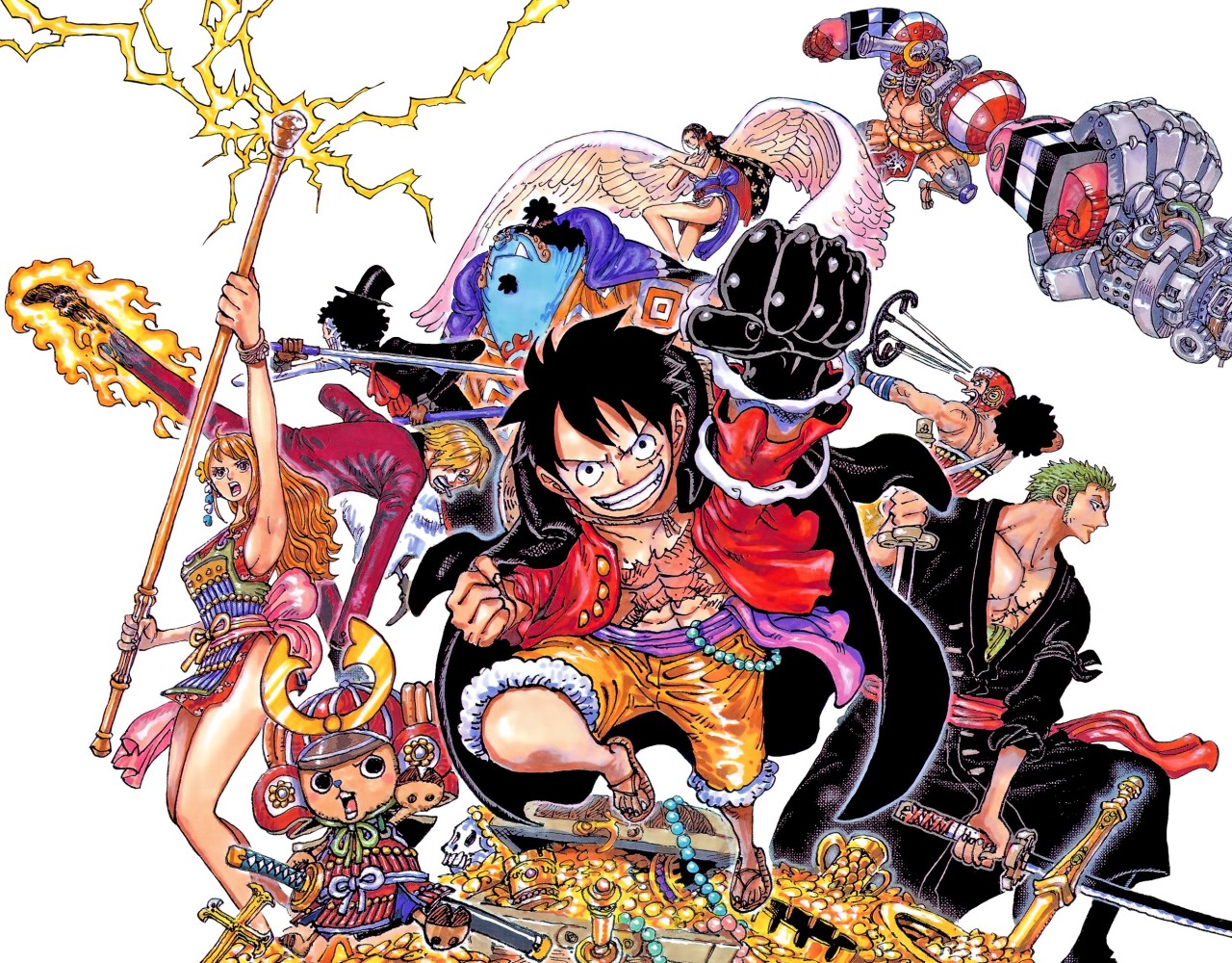 Straw Hat Pirates From Top 50 World Popularity