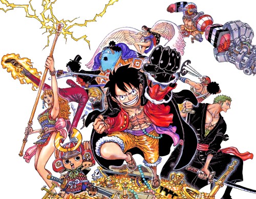 rickypozzi: Straw Hat Pirates from Top 50 World Popularity Poll Colorspread