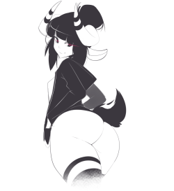 stickysheepart:  big sheep ass 