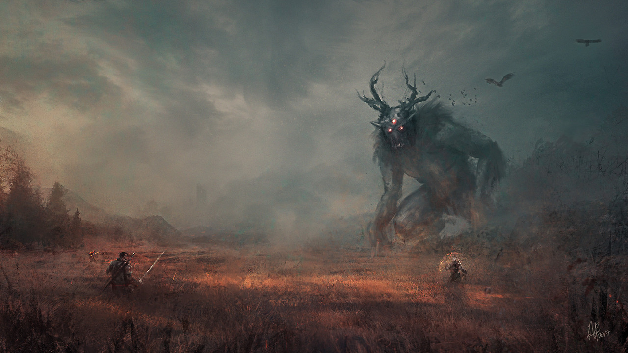 morbidfantasy21:  Hunting Ground – fantasy concept by Alex De Bernardis  
