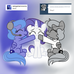askfillyrarity:  I MISS WOONASTUCK SO MUCH!!!  Gamer Woona Science Woona ((Real quick guys. Give me time to answer your asks. Have patience, you may see your question answered weeks after it is asked.))  Hnnnng &lt;3 Don&rsquo;t we all ;w;