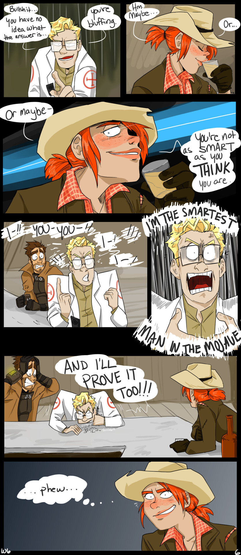 worthlesssix:       FNV - The Gang Meets Cass - Part 1 The gang meets Rose of Sharon