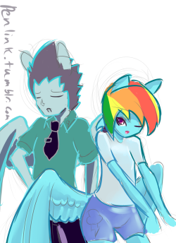 A Thirty Minute Challenge For Rainbow Dash And Soarin.funny How  Rainbow Dash Was