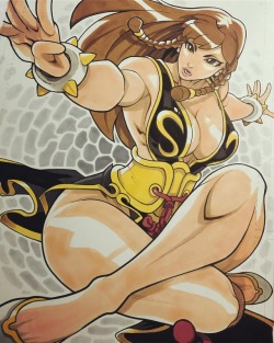 ladychunli68: Chun-Li by   ironpinky   ;9