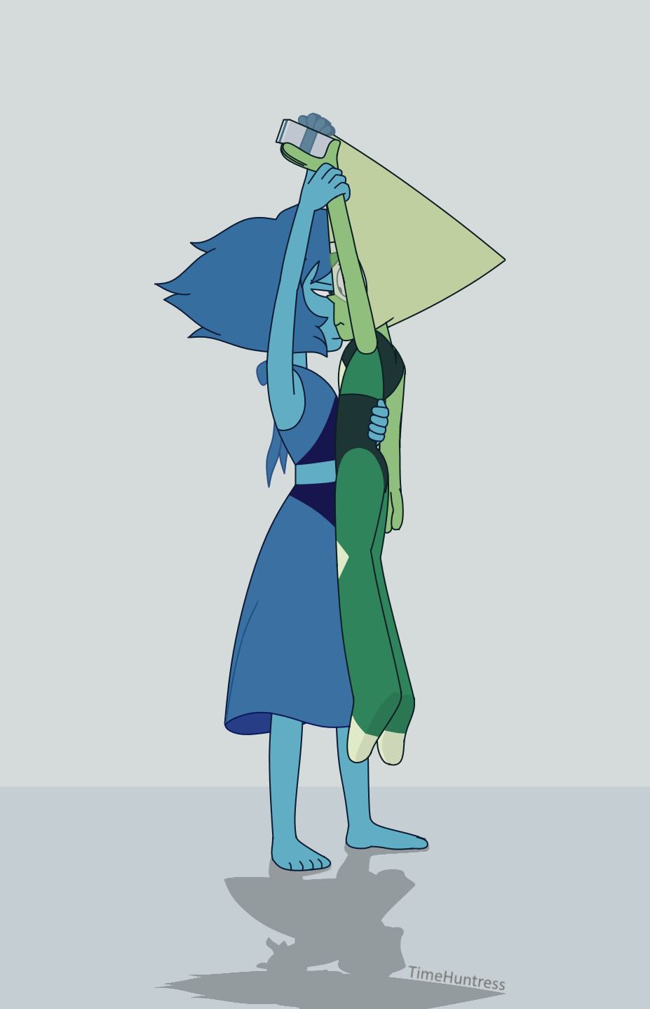 timehuntress:  Something I doodled on the side while I was making the other piece.