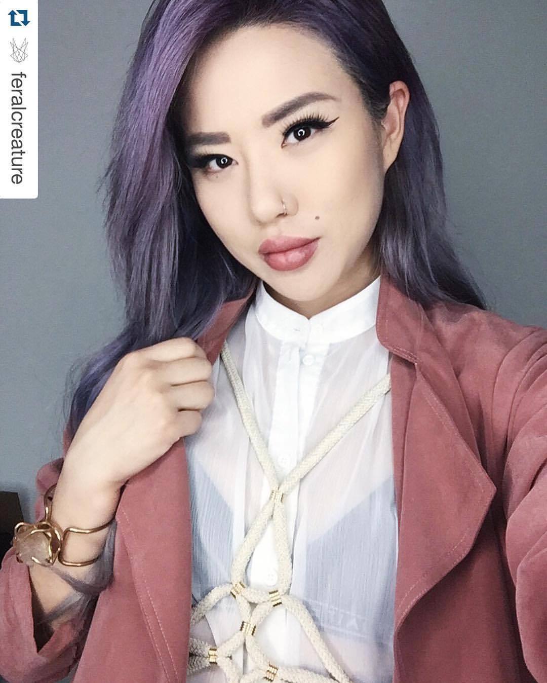 babylikestopony:  #repost insta style icon @feralcreature killing it in #dstm #shibari