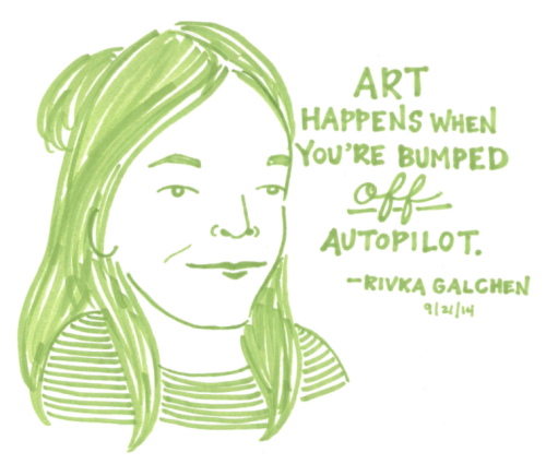 lastnightsreading:  Rivka Galchen at the Brooklyn Book Festival, 9/21/14 