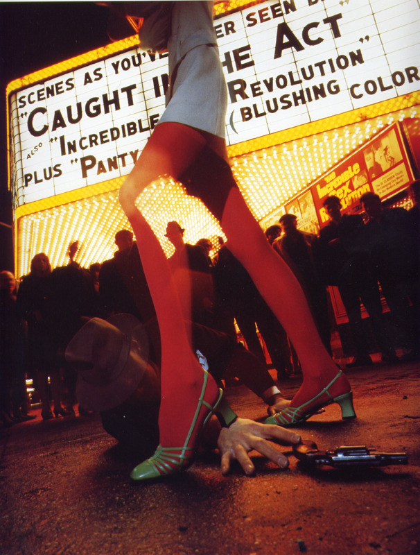 saloandseverine: Guy Bourdin, Caught in the Act, 1968