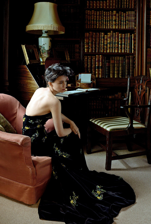 rooneydaily:Rooney Mara photographed by Annie Leibovitz for VOGUE Magazine