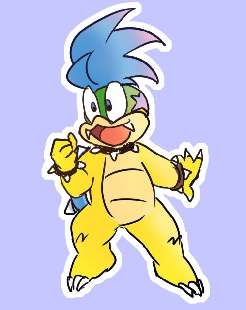 awesomesus: tumblr’s kinda new to me but I’ll give it a try. Here’s a bunch of koopaling (ahem- I me