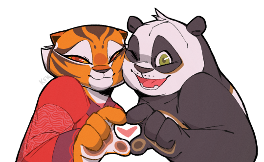 kungfukae:FriendsI like to think that Tigress would occasionally do silly, semi-cringy