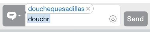 I used that word ONE time, autocorrect