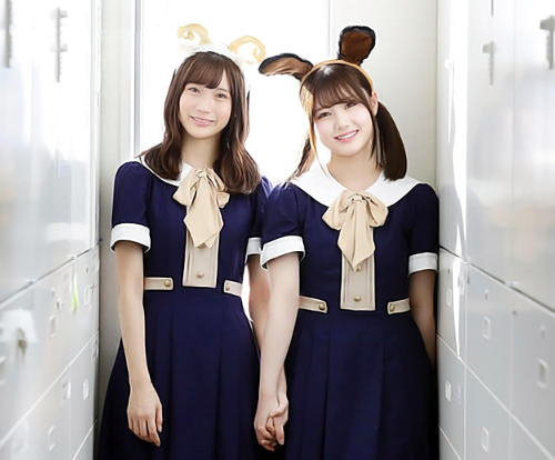 sakamichi-steps: 乃木坂46 掛橋沙耶香 × 伊藤理々杏 1、2期みたい仲良く #坂道の火曜日