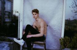 boysbygirls:  Sam Harwood at Models 1 by Alexandra Waespi for Boys by Girls. More stuff here. 