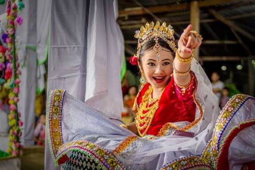 Meitei bride, Manipur