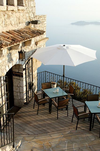 seasonsofwinterberry:Hotel Chateau de la Chevre d’Or, Eze Village, Cote d’Azur, French Riviera