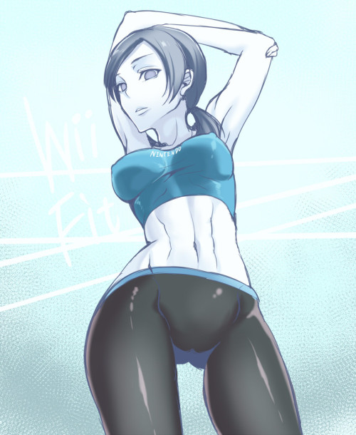 XXX weeabooporn:  I found a bunch of Wii Fit’s photo