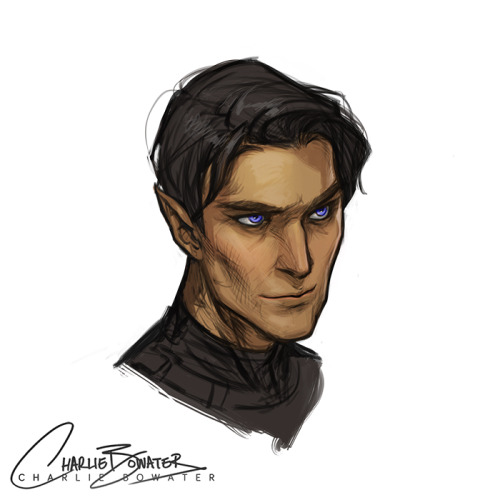 charliebowater: Another attempt at Rhysand (because he’s too fucking perfect to get 100% right) but