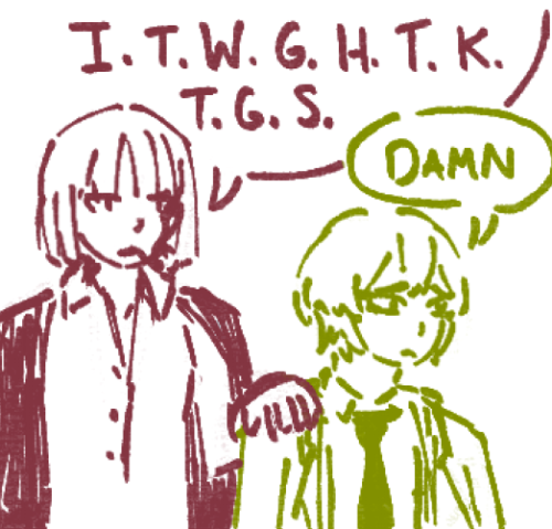 Not Exactly My Comfort Characters As The Meme Dictates But I Couldn't Get This Out Of My Head