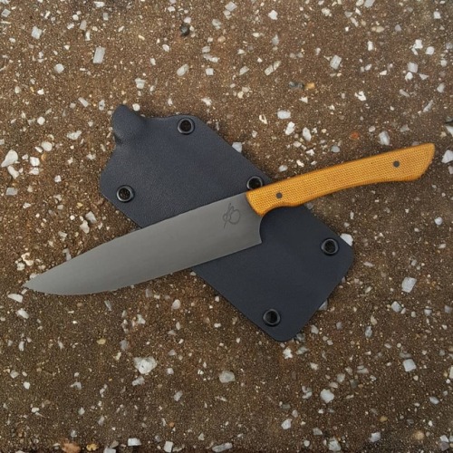 AVAILABLE: Another cool one looking for a new home. AEB-L stainless, 9" OAL, 5" cutting ed