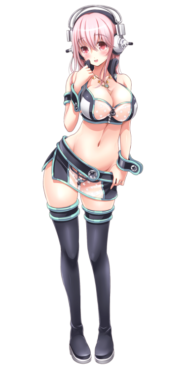 sweett666:  V-Mag Artist   Super Sonico  Follow Me And Like https://www.facebook.com/pages/Hestia-Dungeon-Ni-Deai-Wo-Motomeru/235505543266442