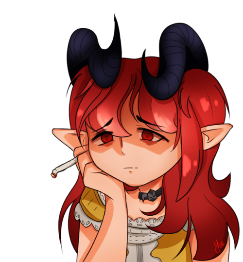 kokoxiv: yaes-art-farts: Commission for the adorable @kokoxiv :3c i loved drawing this so much 