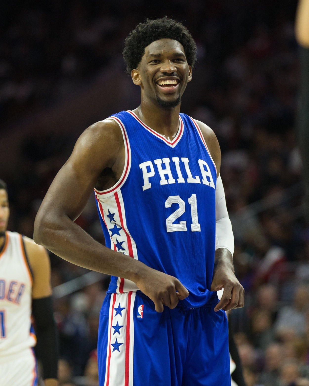 Photo Sports • Joel Embiid must be happy after last night...
