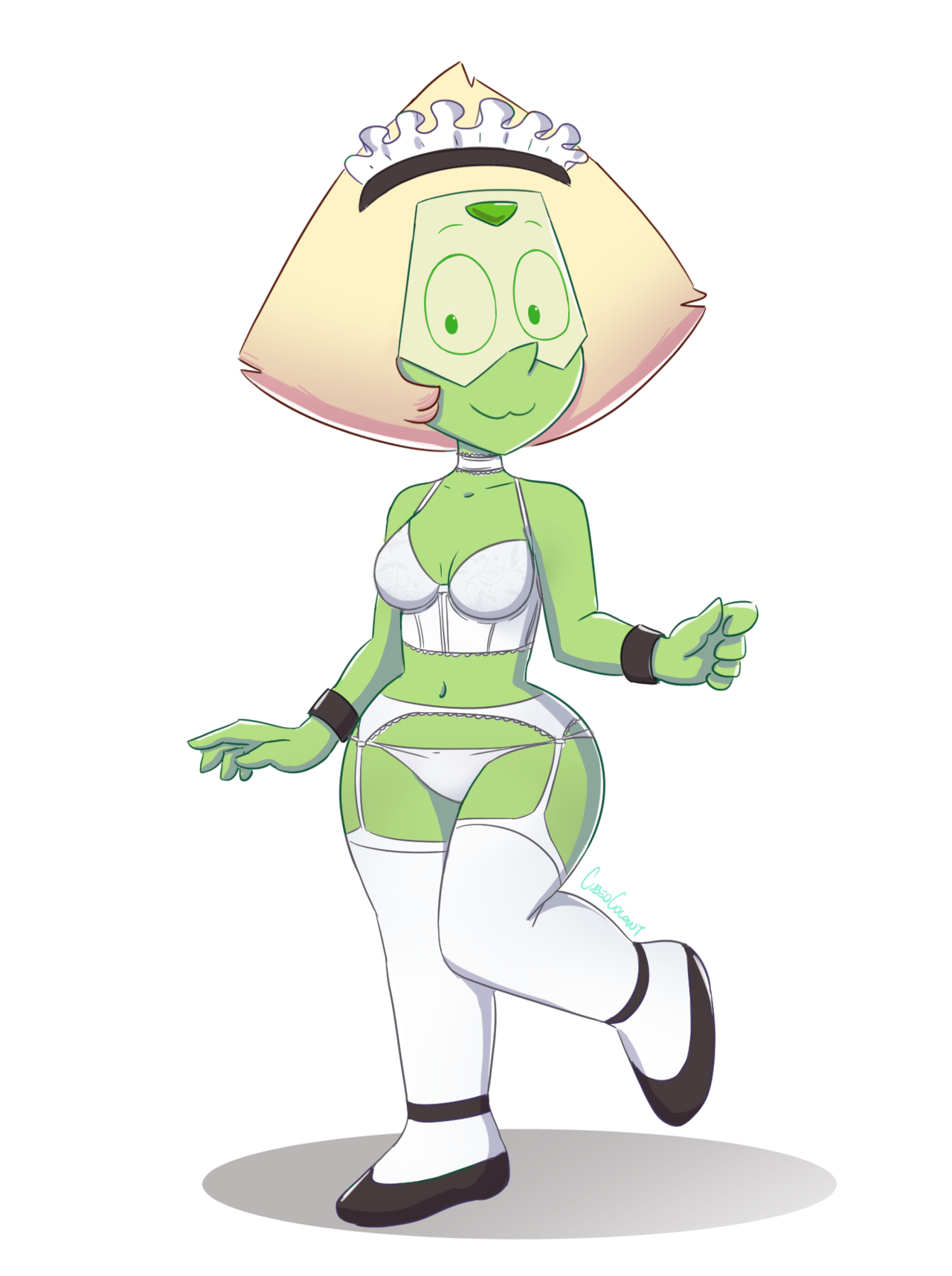 Here’s one of the alt versions of Maid Peri! Check out twitter or NG to see the