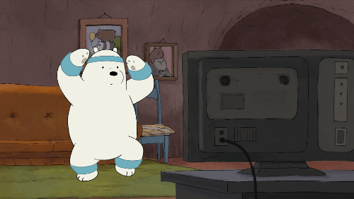 Ice Bear is our fitness inspo in tonight’s all-new episode of We Bare Bears! 