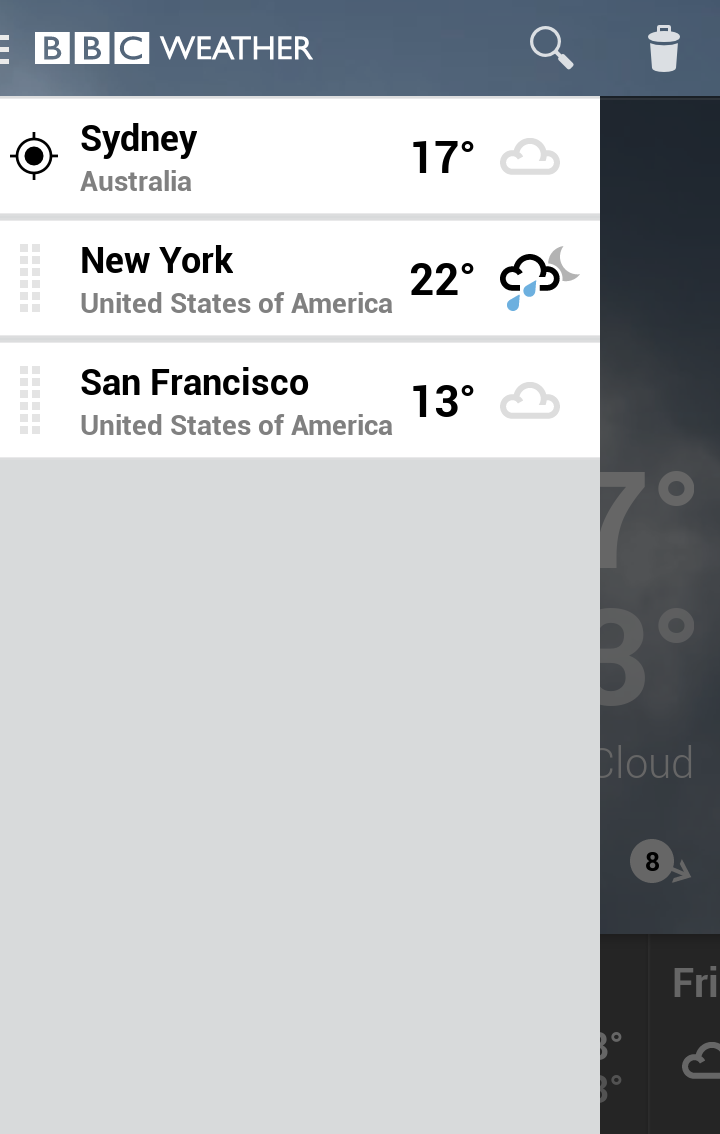 Android Niceties Bbc Weather Google Play Link