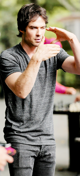  Ian Somerhalder filming “The Climate Reality Project”        
