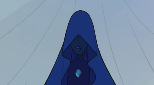 Do Blue Diamond’s gems (and herself) have a thing for covering their eyes?