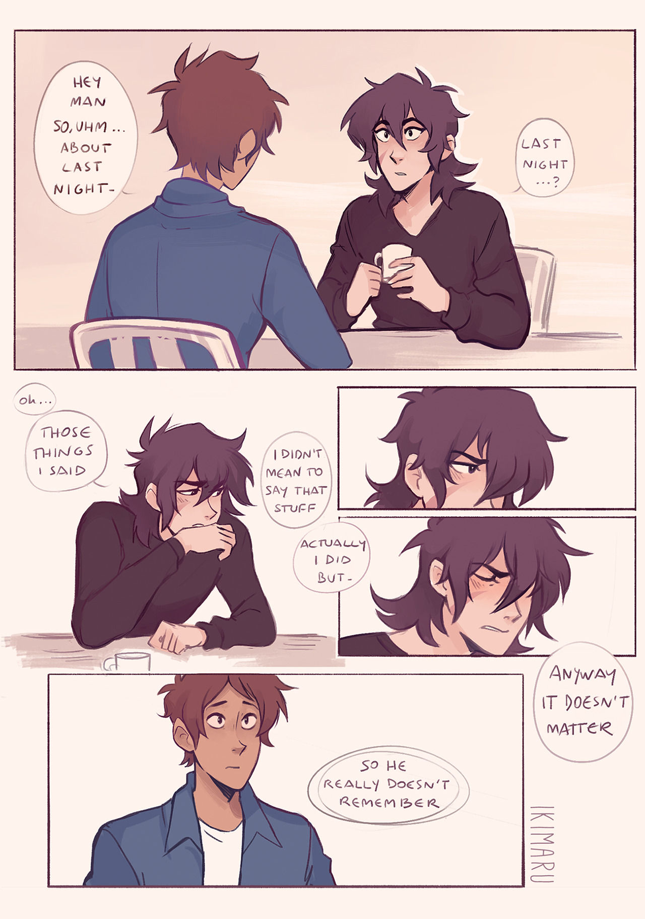 part 3 ft Keith trying to escape his feelings and indecisive Lancefirst | &lt; part