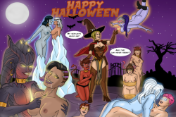 Overwatch Halloween by PolManning 