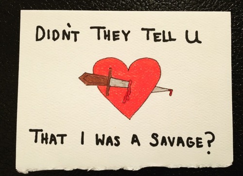 klemmonsforkaya:Fuck your white horse and a carriageGet your Riri Valentines hot off the press(made 