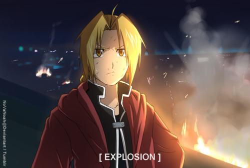 novanoah:I saw this post yesterday and I couldn’t resist.Edward Elric in a nutsell. If somebody ever