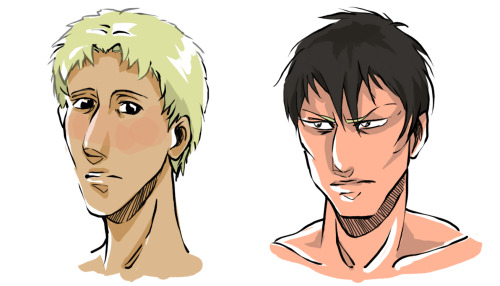What if they were to switch their hairstyles?  …….
