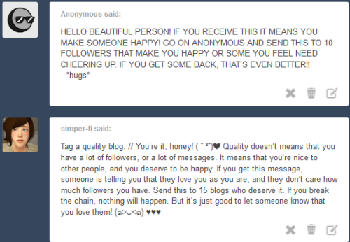 Thaaaank you sweet anon and Fi! You&rsquo;re both awesome! :3pensblr replied to your photoset “Eeeee