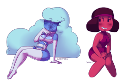 cavitees:  “Whipping Sapphire is no fun because she always sees it coming”   fusion~ &lt; |D’‘‘