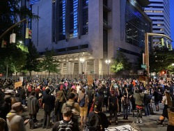 shutyourmoustache:Respect to Portland:This is all from yesterday evening (7/18/20). Don’t let anyone think the BLM protests have died down or aren’t well-attended anymore. Thousands of people are still gathering on the streets in many cities to demand