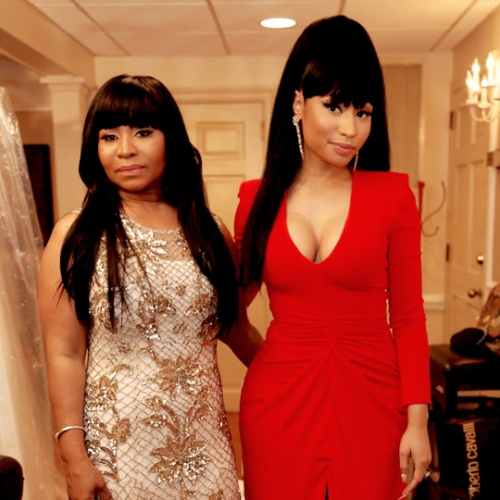 cosmic-noir:  theblacfox:  trebled-negrita-princess:  nickiminajweb:  Nicki Minaj and her beautiful mother  Y'ALL LOOK AT MAMA!!!!!    Twins !  MAMA MINAJ IS SLAYING!