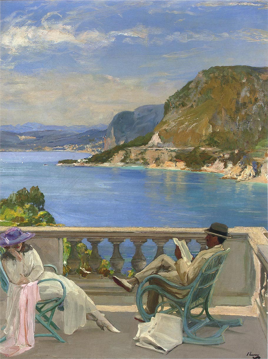 dekehlmark:    John Lavery (1856-1941), The Honeymoon - 1921