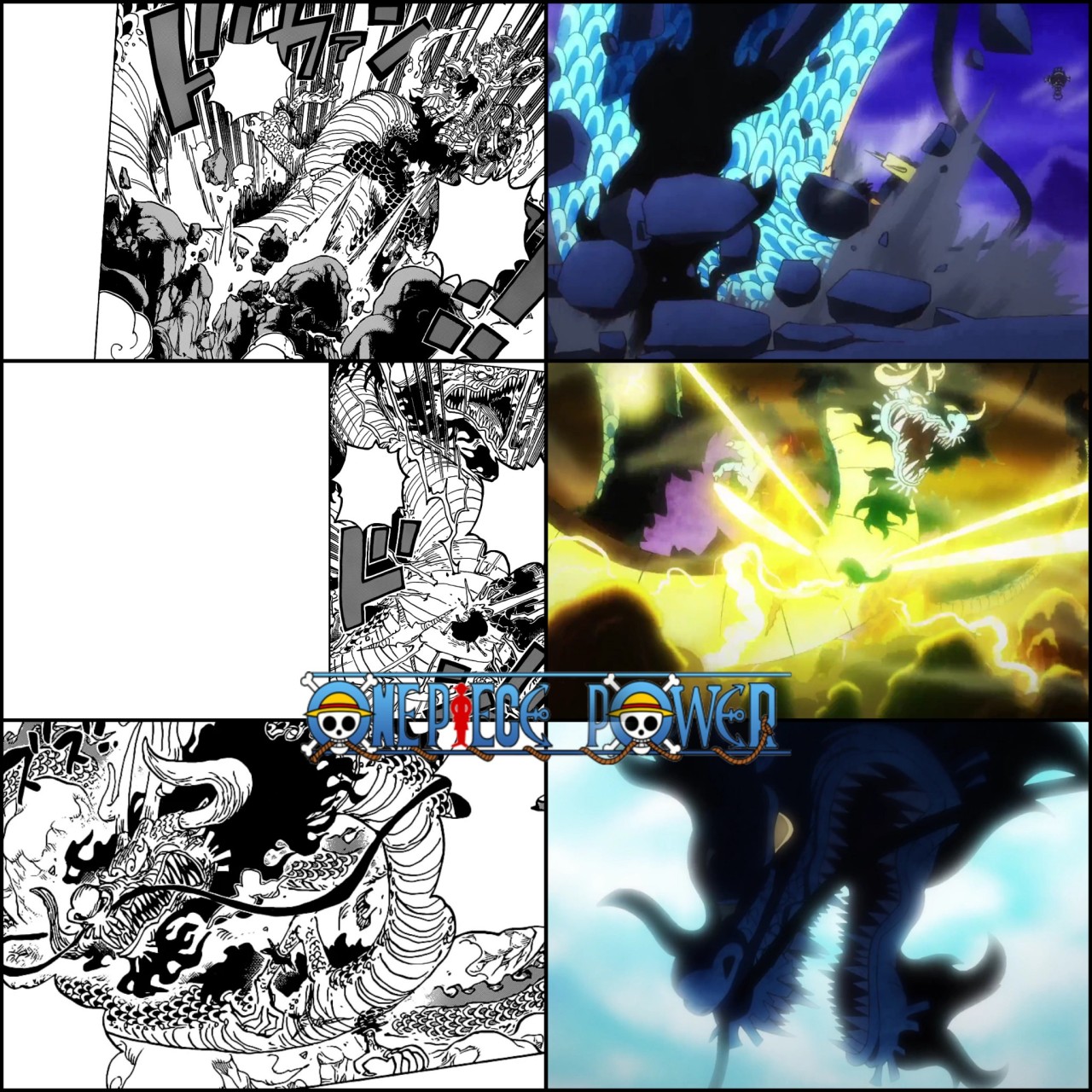 Episode 1017 vs Chapters 1001-1002