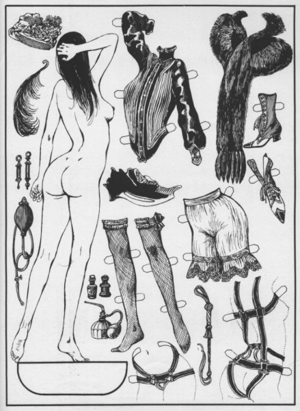 yourkinkyobsession:Doll dressing. Dealer’s choice…