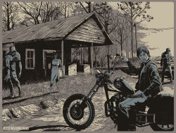 theinevitablezombieapocalypse:  Art of The Walking Dead | Daryl Dixon h/t Chris Jadatz