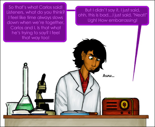 woodchuckvirus:  In which I don’t often get to see Carlos’ side of the whole