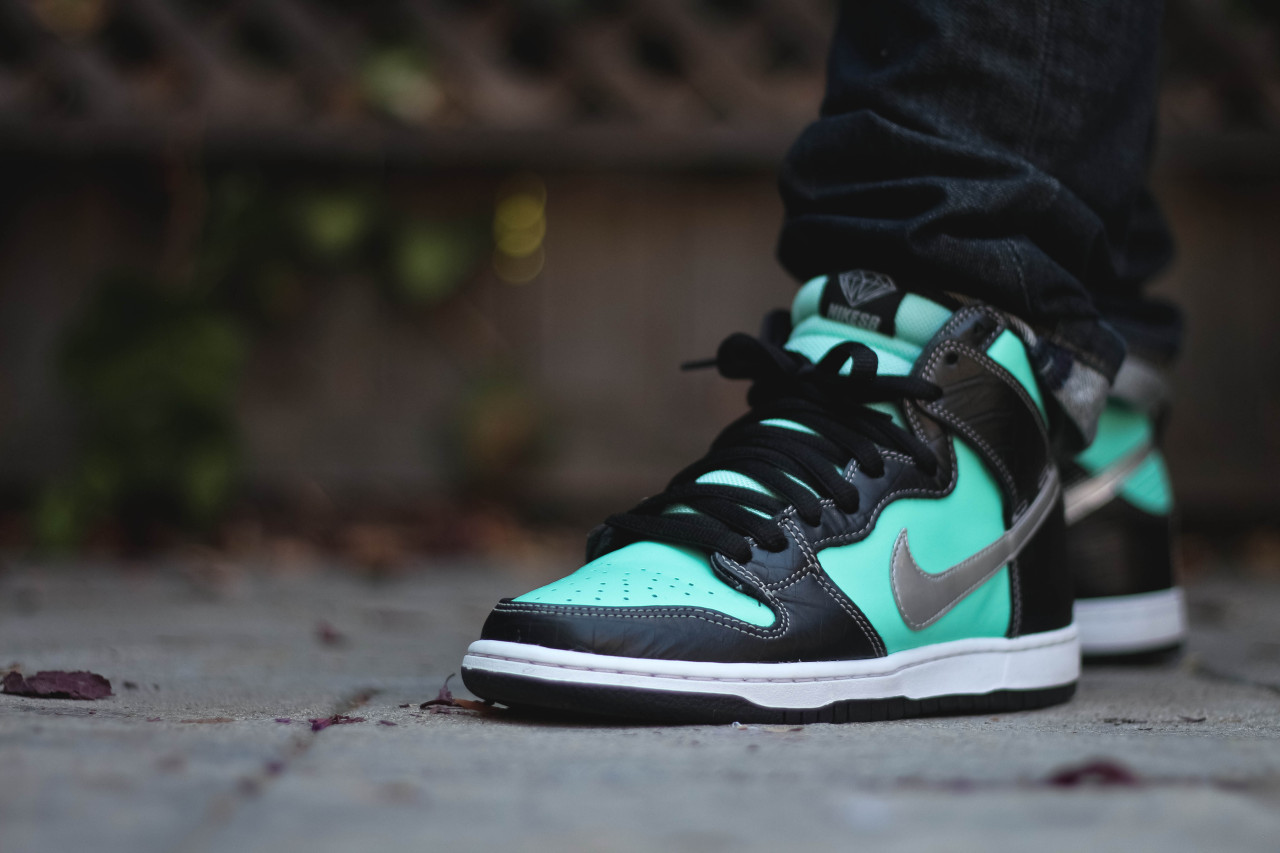 nike sb tiffany dunk high