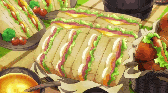 Hoshi no Kirby Atsumare! Bakery Cafe: Strawberry Sandwich - My Anime Shelf