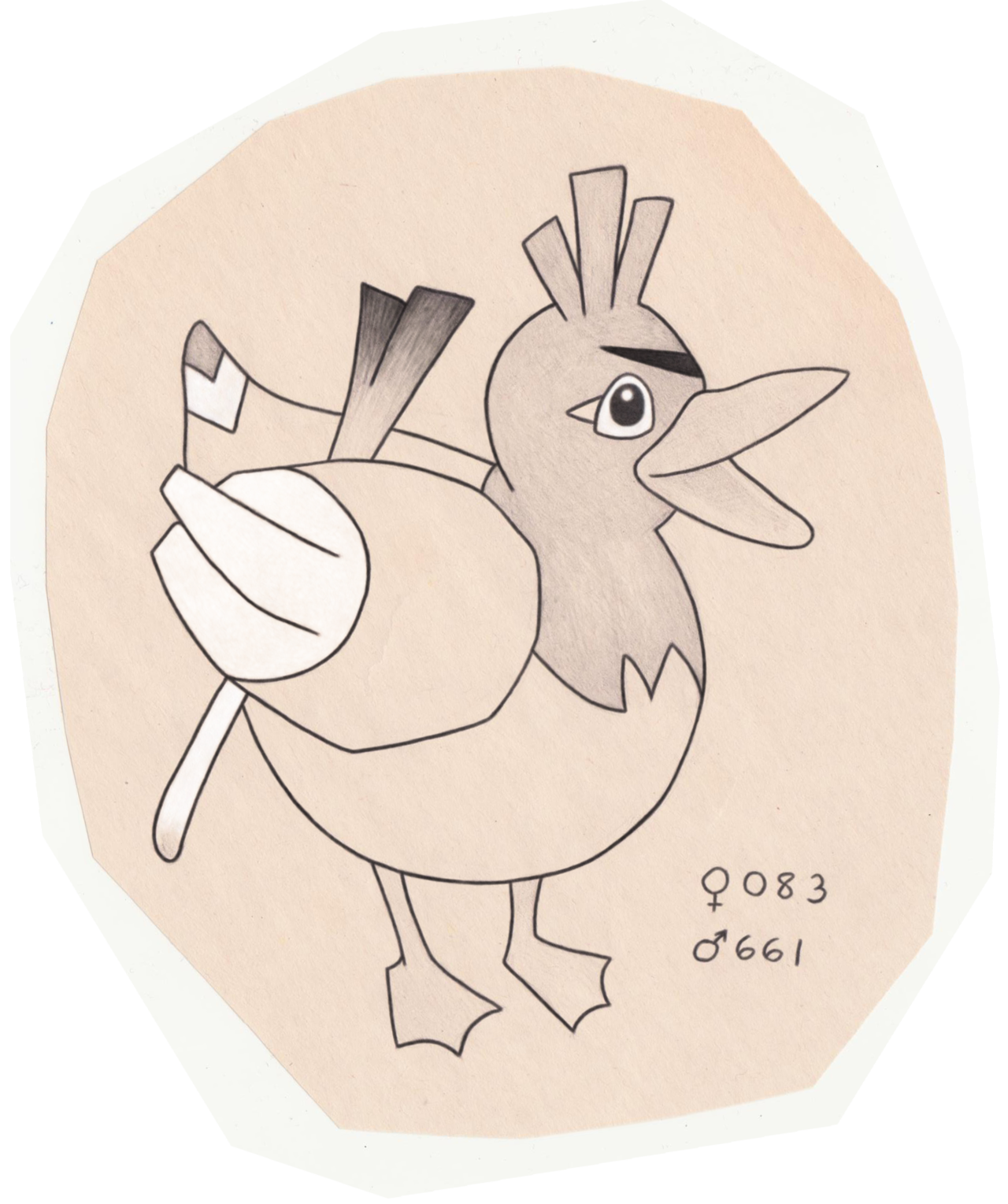 The Pokemon Ornithologist — Farfetch'd - Wild Duck Pokemon - National Dex  #083